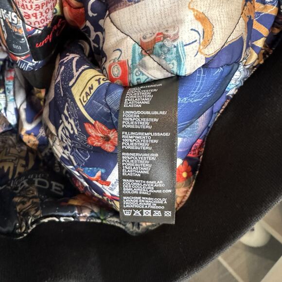 Robert Graham Vegan Suede Insulated Zip Up Black Bomber Jacket Medium NEW Sherpa - Picture 6 of 7